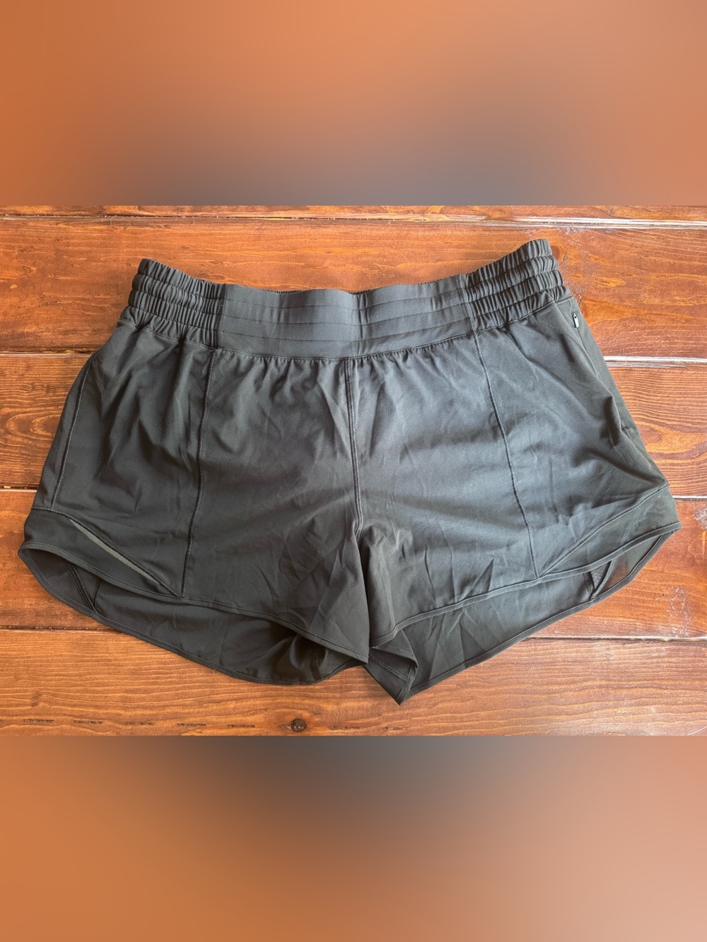 Lululemon Hotty Hot High-Rise Lined Short 4” Black Size 14